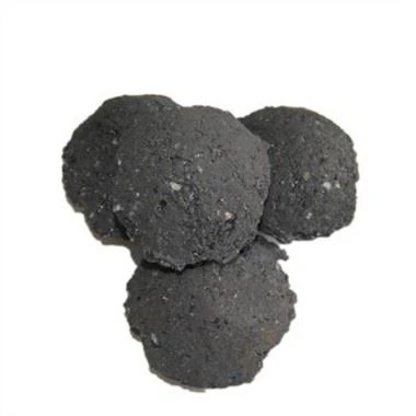 10 mm silicio briketų deoksidatorius, skirtas plieno gamybai
