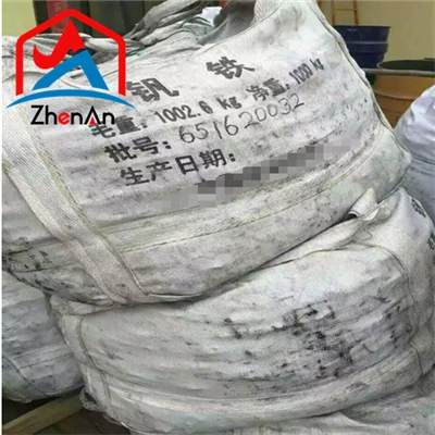 Cheminės vanadžio pentoksido savybės
